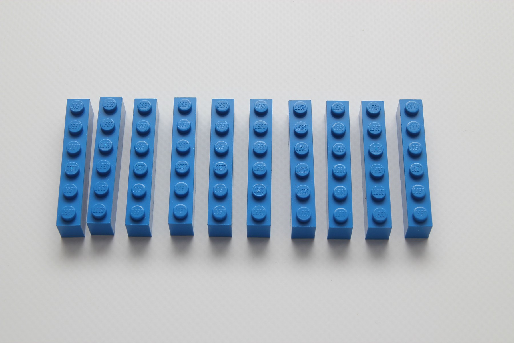 LEGO Stein 1x6 (10er Pack) BLAU | Bild 1