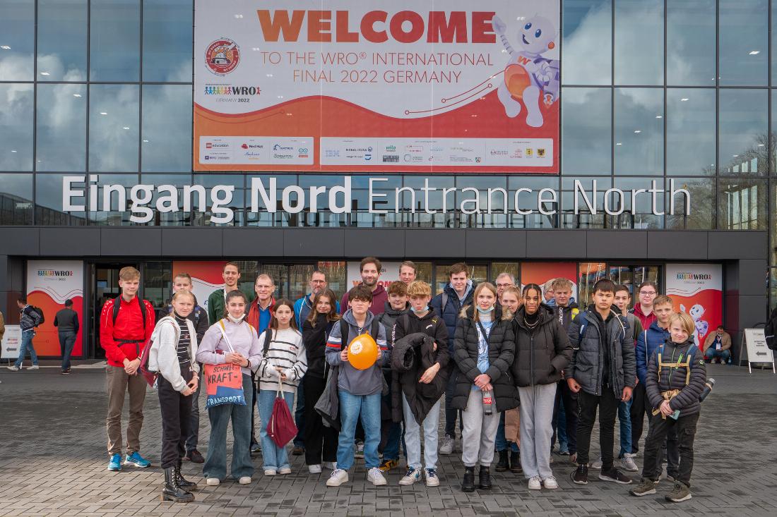 Osnabrücker Schüler zu Besuch beim Weltfinale der World Robot Olympiad