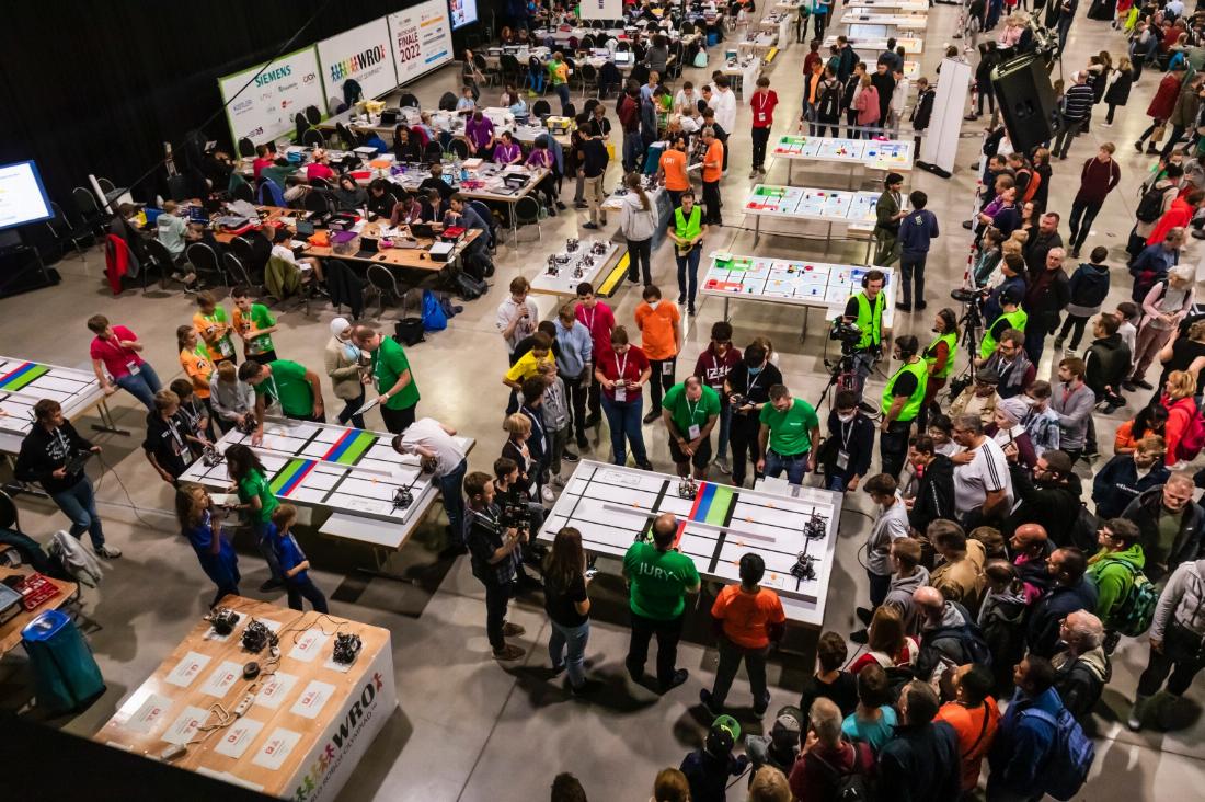 Deutschlandfinale der World Robot Olympiad 2023 in Freiburg