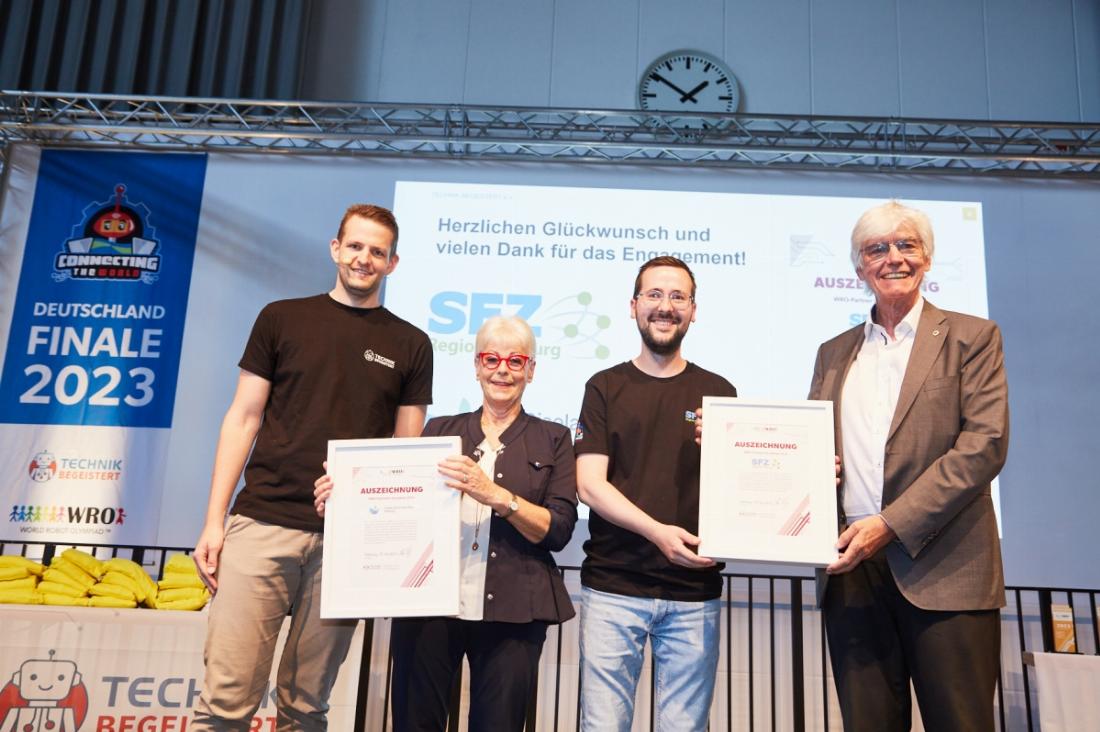 Auszeichnung für Stiftung und SFZ Region Freiburg