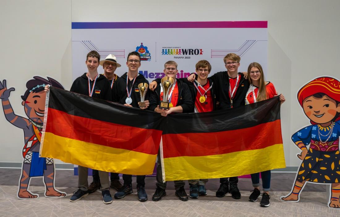 Medaillen für Deutschland bei World Robot Olympiad